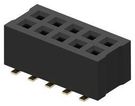 CONNECTOR, RCPT, 6POS, 2ROW, 1MM