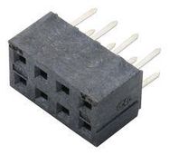 CONNECTOR, RCPT, 8POS, 2ROW, 2MM