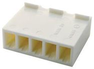 CONNECTOR HOUSING, RCPT, 5POS, 3.96MM