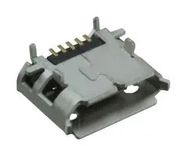 MICRO USB CONN, R/A, TYPE B 2.0, RCPT/5P