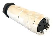 SENSOR CONN, M16, PLUG, 5POS, CABLE