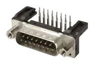 D-SUB CONN, PLUG, 9POS, TH