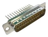 D-SUB CONN, PLUG, 25POS, TH