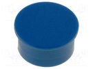 Cap; thermoplastic; push-in; blue CLIFF