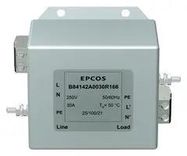 POWER LINE FILTER, 1-PHASE, 30A, 250V