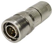 SENSOR CONNECTOR, M12, PLUG, 5POS, CABLE