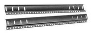 PANEL MOUNTING RAIL, STEEL, BLACK