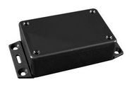 ENCLOSURE, ABS, FLANGED, BLACK