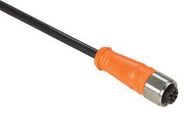 SENSOR CORD, 4P M12 RCPT-FREE END, 5M