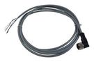 CABLE ASSY, M12 4POS RCPT-FREE END, 2M