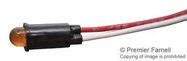 PANEL MOUNT INDICATOR, LED, 6.35MM, AMBE