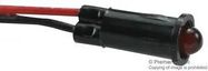 PANEL MOUNT INDICATOR, LED, 4.01MM, RED,