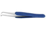 ESD TWEEZER, BENT/FLAT, 115MM