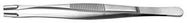 TWEEZER, STRAIGHT/FLAT, 145MM