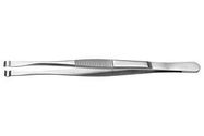 TWEEZER, BENT/FLAT, 120MM