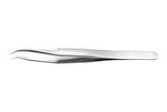 TWEEZER, BENT/POINTED, 115MM