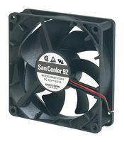 AXIAL FAN, 92MM, 24VDC, 58.6CFM, 39DBA