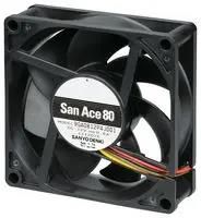 AXIAL FAN, 80MM, 24VDC, 73CFM, 48DBA