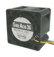 AXIAL FAN, 36MM, 12VDC, 19.4CFM, 58.5DBA