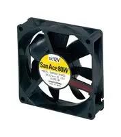 AXIAL FAN, 80MM, 12VDC, 36.4CFM, 29DBA