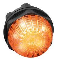 PANEL INDICATOR, 22.5MM, ORANGE, 24V