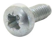 PAN HEAD POZIDRIV SCREW, STEEL, M4,PK100