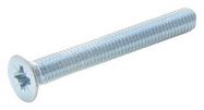 POZI CSK HEAD MACHINE SCREW, STEEL, M3