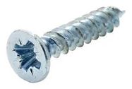 CSK HEAD POZIDRIV WOOD SCREW, STEEL, 6G