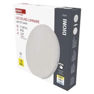 LED surface luminaire DIONI round, white, 18W, with change CCT, EMOS