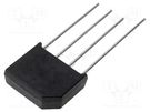 Bridge rectifier: single-phase; Urmax: 400V; If: 4A; Ifsm: 200A MICRO COMMERCIAL COMPONENTS