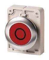 SWITCH ACTUATOR, 30MM PUSHBUTTON, RED