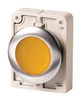 SWITCH ACTUATOR, 30MM ILLUM PB, YELLOW