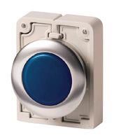 INDICATOR LIGHT, FLAT, BLUE, IP67