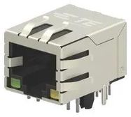 RJ45 CONNECTOR, JACK, 8P8C, 1PORT, TH
