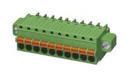 TERMINAL BLOCK, PLUGGABLE, 16POS, 16AWG