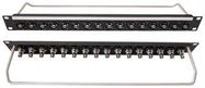 BNC PATCH PANEL, 16POS, 1U, M3 HOLE