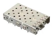 CAGE ASSEMBLY, 1X2, SFP I/O CONNECTOR
