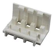 STRAIN RELIEF COVER, NYLON, WHITE