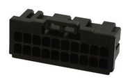 CONNECTOR HOUSING, RCPT, 32POS, 2MM