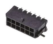 CONNECTOR, HEADER, 12POS, 2ROW, 3MM