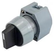 SELECTOR SWITCH ACTUATOR, 2POS, BLACK