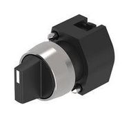 SELECTOR SWITCH ACTUATOR, 2POS, BLACK