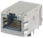 MOD CONN, R/A RJ45 JACK, 8P8C, PANEL