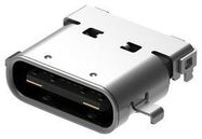 USB CONNECTOR, 3.1 TYPE C, RCPT, THT/SMT