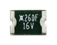 FUSE, RESETTABLE PTC, 16VDC, 2.6A, SMD