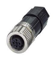 SENSOR CONNECTOR, M12, RCPT, 5POS, CABLE