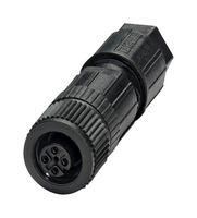 SENSOR CONNECTOR, M12, RCPT, 5POS, CABLE