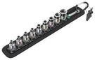 BIT SOCKET SET, 1/4IN DRIVE, 13PC