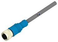 SENSOR CORD, 3P, M12 RCPT-FREE END, 5M