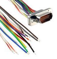 CABLE ASSEMBLY, 51P, RCPT-FREE END, 36"